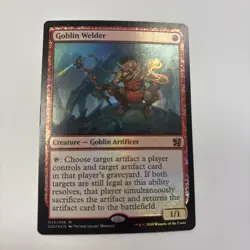 Goblin Welder FOIL LP Duel Decks: Elves Vs Inventors MTG 35 / 76 English - Image 1