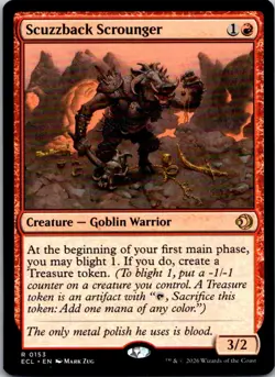 MTG - Scuzzback Scrounger (153) - ECL - Normal - Image 1