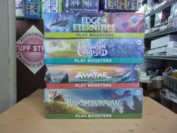 MTG AVATAR + EDGE ETERNITIES + BLOOMBURROW + LORWYN PLAY BOOSTER BOX LOT - Image 1