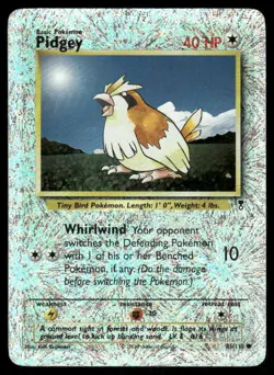 Pokemon Cards Pidgey 85/110 Reverse Holo Legendary Collection WOTC Common HP - Image 1