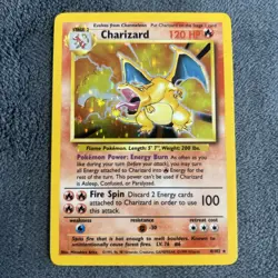 Charizard 4/102 Pokemon Base Set NM/LP - Image 1