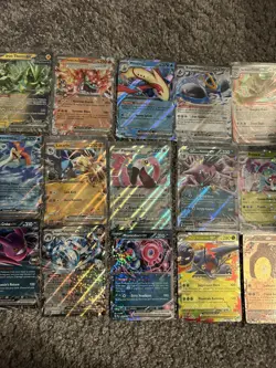 x18 English Double Rare ex Pokemon Cards mint Bundle Metagross/lucario/crobat - Image 2