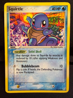 Pokemon Ex Crystal Guardians Squirtle Common (64/100) NM - Image 1