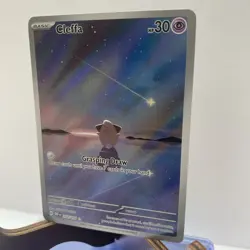 Pokemon TCG Cleffa Full Art Holo Card Obsidian Flames Illustration Rare 202/197 - Image 2