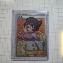 Wicke (Full Art) Ultra Rare Holofoil SM - Burning Shadows 147/147 LP Pokemon TCG - Image 1