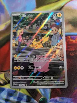 Pikachu 151 2023 Holo Rare Mint Pokemon TCG Scarlet & Violet 173/165 NM/M - Image 1