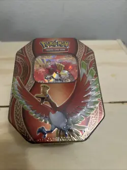 Pokemon Mysterious Powers Ho-Oh GX Collector Tin Set new factory sealed - Image 1