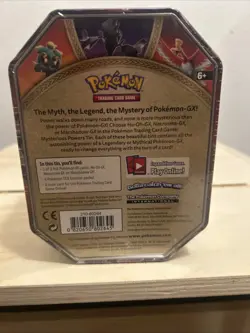 Pokemon Mysterious Powers Ho-Oh GX Collector Tin Set new factory sealed - Image 5