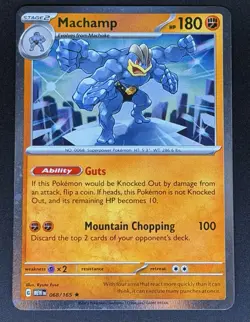 Machamp 068/165 Cosmos Holo 151 Sam's Club Exclusive Promo Pokemon - Image 1