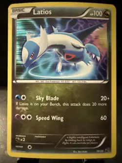 Pokemon TCG Latios Dragon Vault 10/20 Holo Rare - NM - Image 1