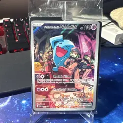 Team Rocket's Wobbuffet 203 Promo - Destined Rivals Holo NM Sealed Pokemon TCG - Image 1