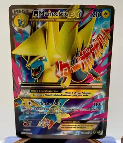 Mega M Manectric EX 24a/119 Phantom Forces Alt Art Promo Pokemon Card - LP *READ - Image 1