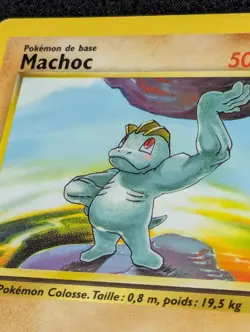 Carte Pokemon Machoc 52/102 Edition 1 Set de Base wizards Francais VF - SDB - Image 3