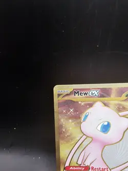 Pokemon Mew EX Scarlet & Violet 151 205/165 UPC METAL MEW PROMO - Image 2