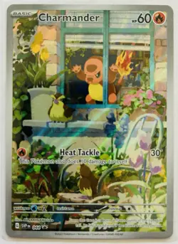 2023 Pokemon Scarlet & Violet CHARMANDER 044 Promo Obsidian Flames - Image 3