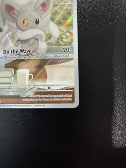 Pokemon TCG Cinccino blk 153/086 Sv: Black Bolt Holo NM - Image 5