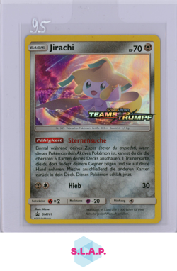 JIRACHI POKEMON SM161 SUN & MOON TEAM UP BLACK STAR PROMO ENGLISH - Image 1