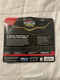 Pokemon TCG Paldean Fates Tech Sticker Collection - Maschiff |BRAND NEW SEALED - Image 2