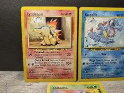 Pokemon Cyndaquil 57/111 Totodile Chikorita - NM - Neo Genesis 2000 Starters - Image 2