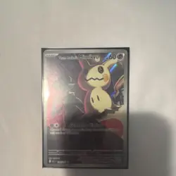 Pokemon Team Rocket's Mimikyu 60 HP 238/S-P Full Art Holo Psychic Basic English - Image 1
