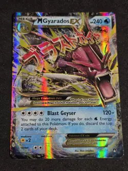 Pokemon M Gyarados EX 27/122 Holo Breakpoint NM - Image 1