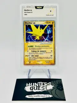 PCA 9 Carte Pokemon Electhor Ex 033 Black Star Promo - Image 1