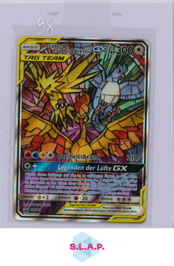 LAVADOS & ZAPDOS & ARKTOS GX POKEMON SM210 2019 TAG TEAM SKY LEGEND PROMO GERMAN - Image 1