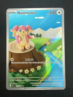 Carte Pokemon Nanmeouie 151/086 BLK Foudre Noire EV10.5 FR - Image 1