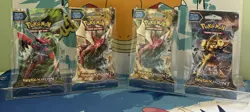 Pokemon TCG XY - BREAKpoint Sleeved Booster Pack - Lot Of 4 SEALED - Image 1