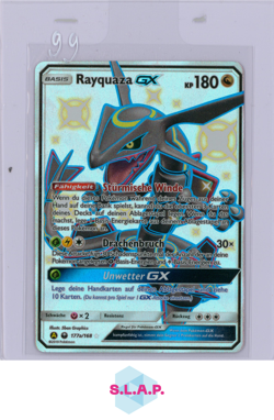 RAYQUAZA GX POKEMON 177A/168 CELESTIAL STORM FULL ART SECRET RARE 2019 GERMAN - Image 1