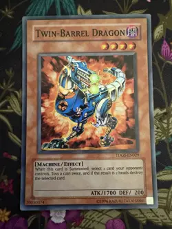 Twin-Barrel Dragon TDGS-EN029 The Duelist Genesis Unlimited LP/NM - Image 1