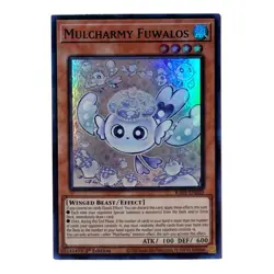 YuGiOh! Mulcharmy Fuwalos (Super Rare) RA04-EN050 1st Edition NM Stampede - Image 1