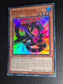 Rokket Caliber BODE-EN001 Ultra Rare Near Mint 1st Edition Yugioh - Image 1