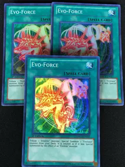 YUGIOH EVO-FORCE ORCS-EN057 1ST SUPER X3 (NM) - Image 1