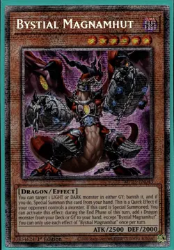 Yu-Gi-Oh! Bystial Magnamhut Starlight Rare MP25-EN043 - Image 1