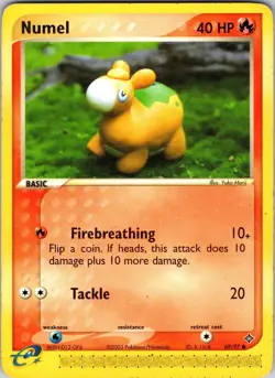 Numel - 69/97 Dragon Pokemon MP Normal - Image 1