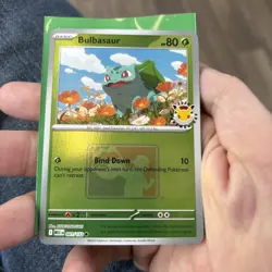 Bulbasaur 001/132 Pokemon Day Promo 30th Anniversary - Image 1