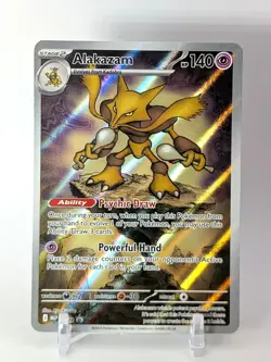 Alakazam ⭐ 009 Holo Promo Mega Evolutions 2025 Pokemon NM - Image 1