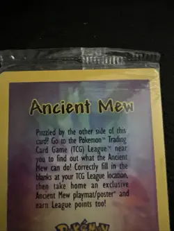 Ancient Mew Promo - Factory Sealed - Pokemon 2000 Movie - Image 5