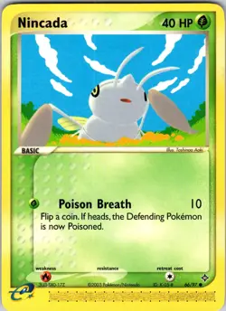 Nincada - 66/97 Dragon Pokemon LP Normal - Image 1