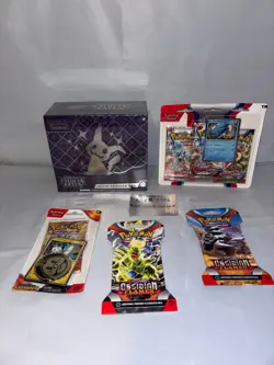 Pokemon Paldean Fates ETB Elite Trainer Box New Factory Sealed +Sleeves&blisters - Image 1