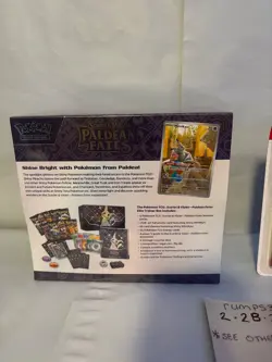 Pokemon Paldean Fates ETB Elite Trainer Box New Factory Sealed +Sleeves&blisters - Image 4
