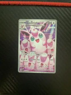 Wigglytuff 105/094 Illustration Rare Holo Me02 Phantasmal Flames Pokemon NM - Image 1