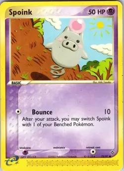 Spoink - 73/97 Dragon Pokemon LP Normal - Image 1
