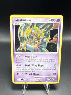 Pokemon Giratina LV.63 Pokemon Platinum Holo Rare 10/127 - Image 1