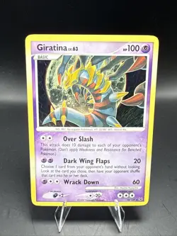 Pokemon Giratina LV.63 Pokemon Platinum Holo Rare 10/127 - Image 2