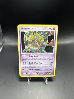 Pokemon Giratina LV.63 Pokemon Platinum Holo Rare 10/127 - Image 3