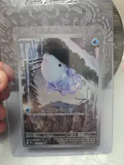 Pokemon TCG Snom 168/162 IR Sv05: Temporal Forces 2024 - Image 2