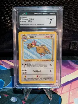 Pokemon Vintage Fearow 36/64 Jungle CGC 7 WOTC - Image 1