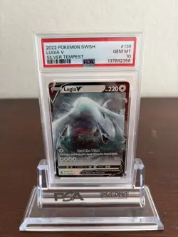 Pokemon Silver Tempest - Lugia V 138 - PSA 10 - Image 1